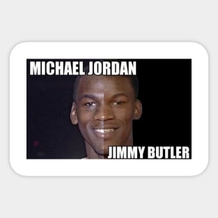 MJ And Jimmy Sticker